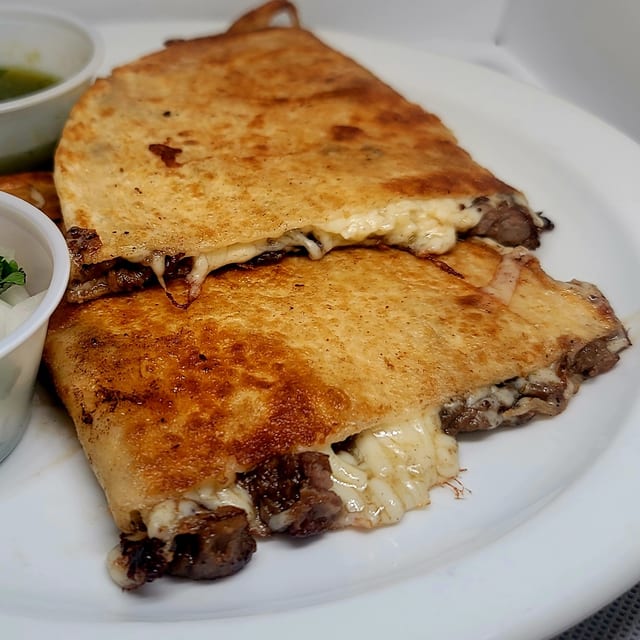 Quesadilla With Meat.