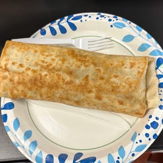805 Burrito (Meat Choice, Beans ,rice ,guac ,sour cream ,onions/cilantro)